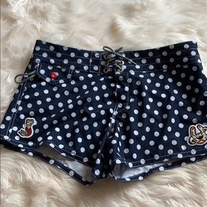 Bird well beach surf shorts